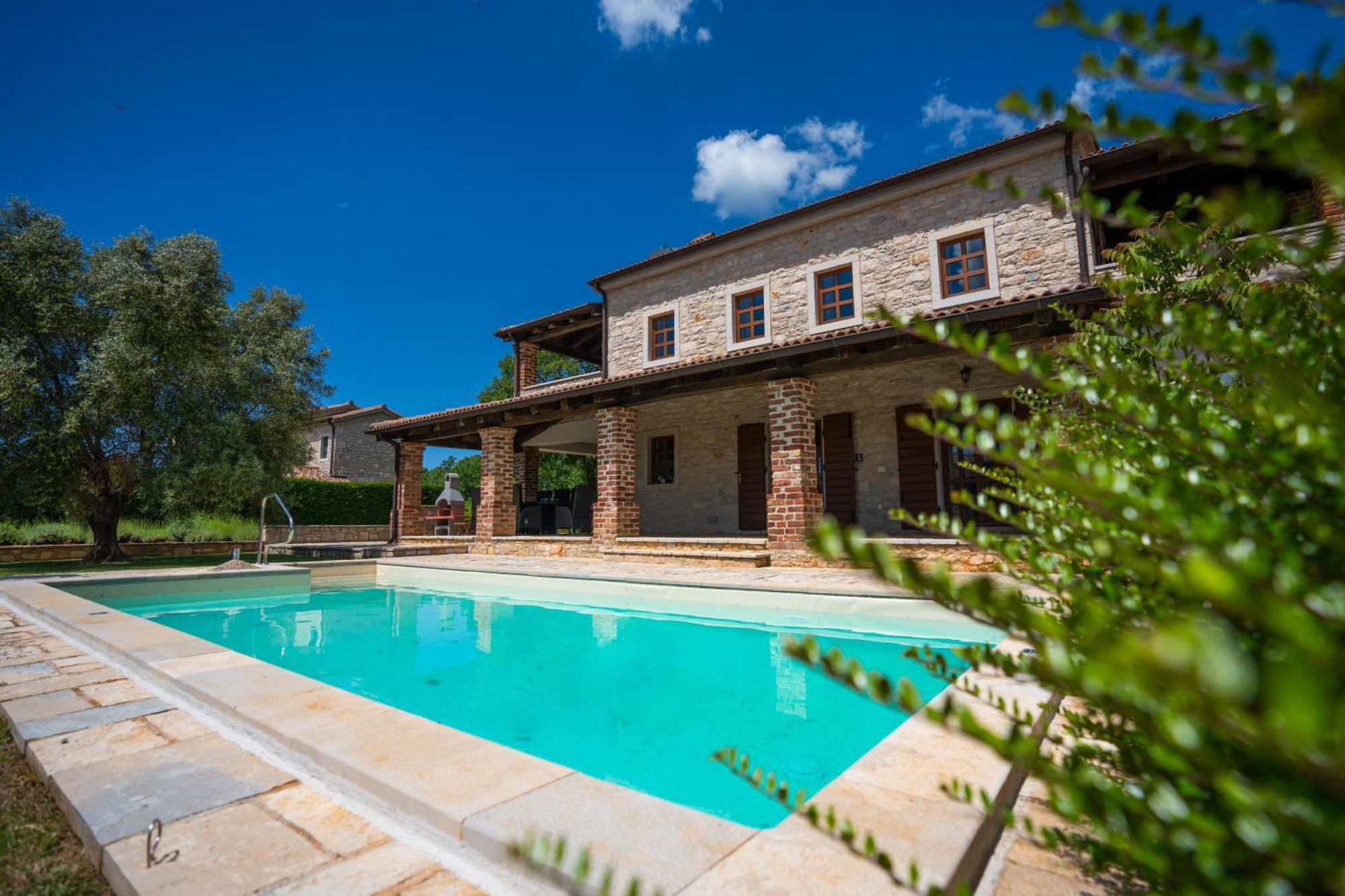 Theblueview Villas Near Porec Sveti Lovreč Pazenatički Bagian luar foto
