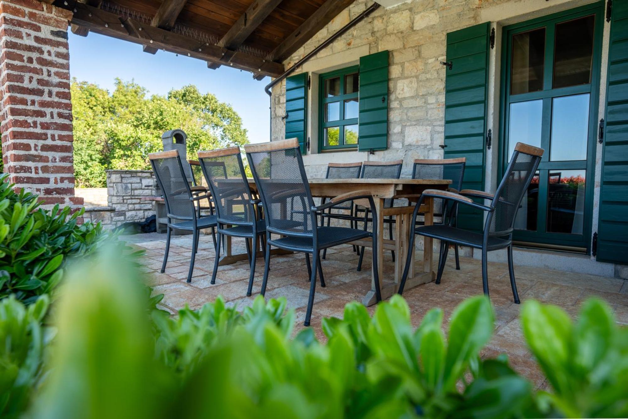 Theblueview Villas Near Porec Sveti Lovreč Pazenatički Bagian luar foto