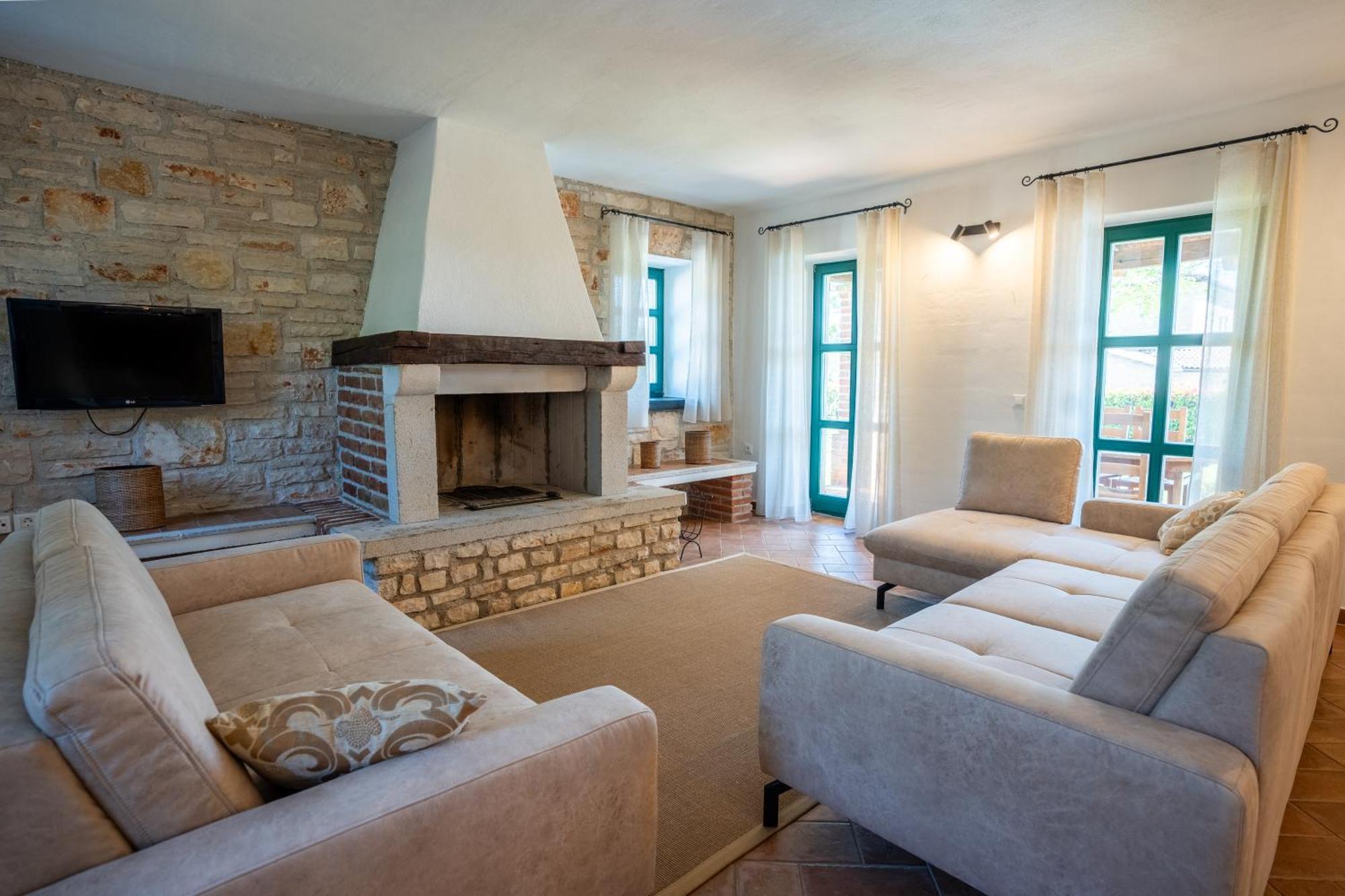 Theblueview Villas Near Porec Sveti Lovreč Pazenatički Bagian luar foto